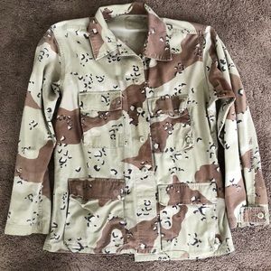 Vintage camouflage jacket